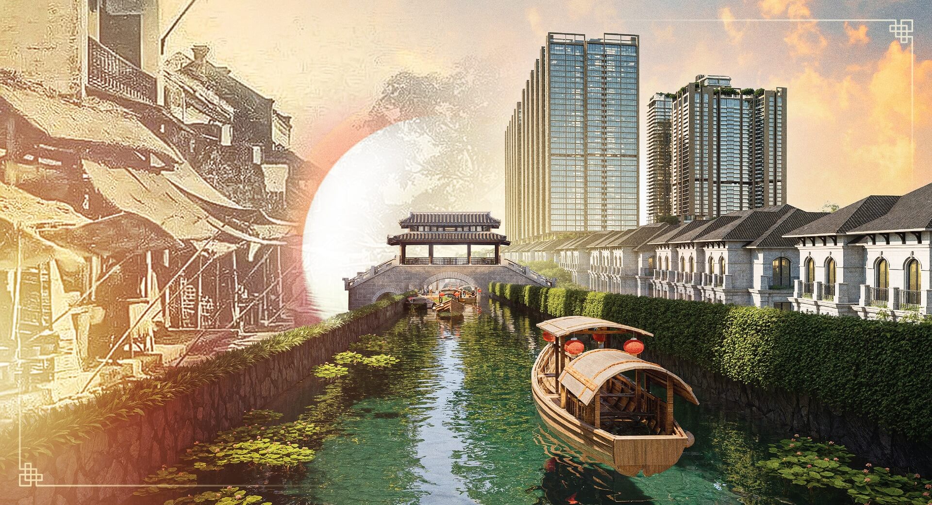 Sunshine Legend City - Tái hiện di sản phố Hiến tại Hưng Yên