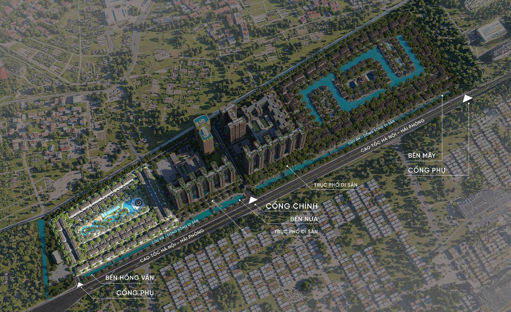 phân khu riviera dự án sunshine legend city hưng yên