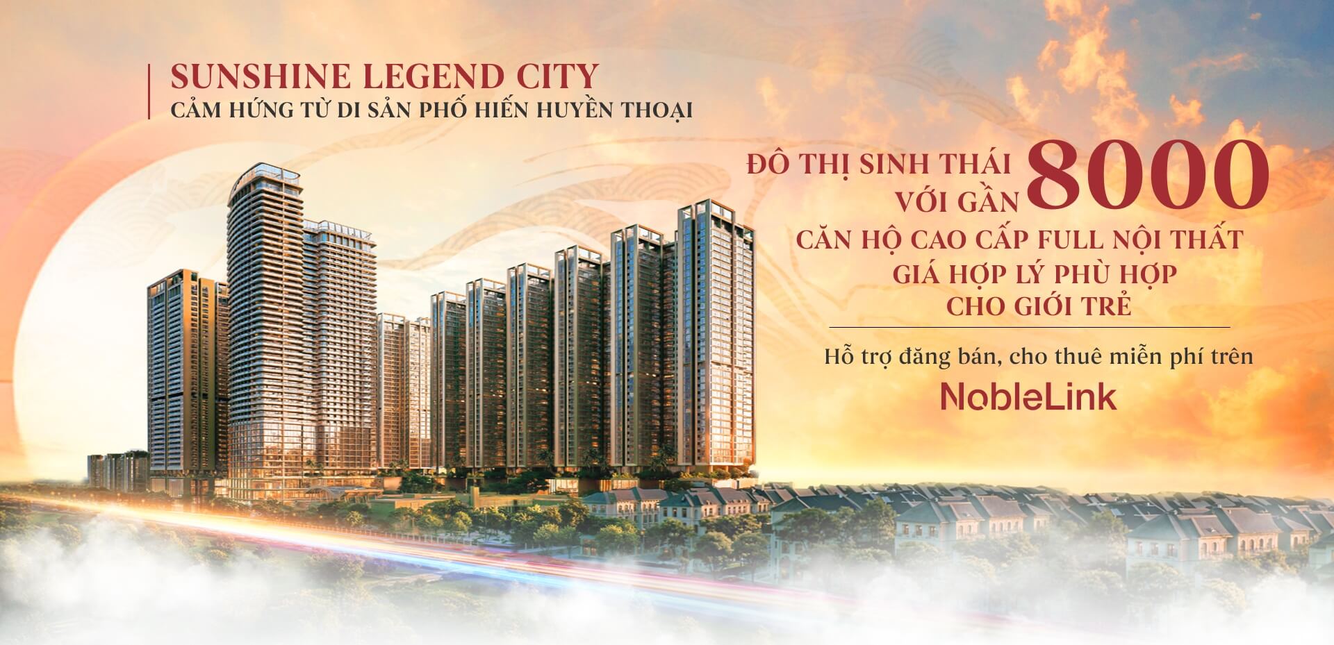 Sunshine Legend City - Tái hiện di sản phố Hiến tại Hưng Yên