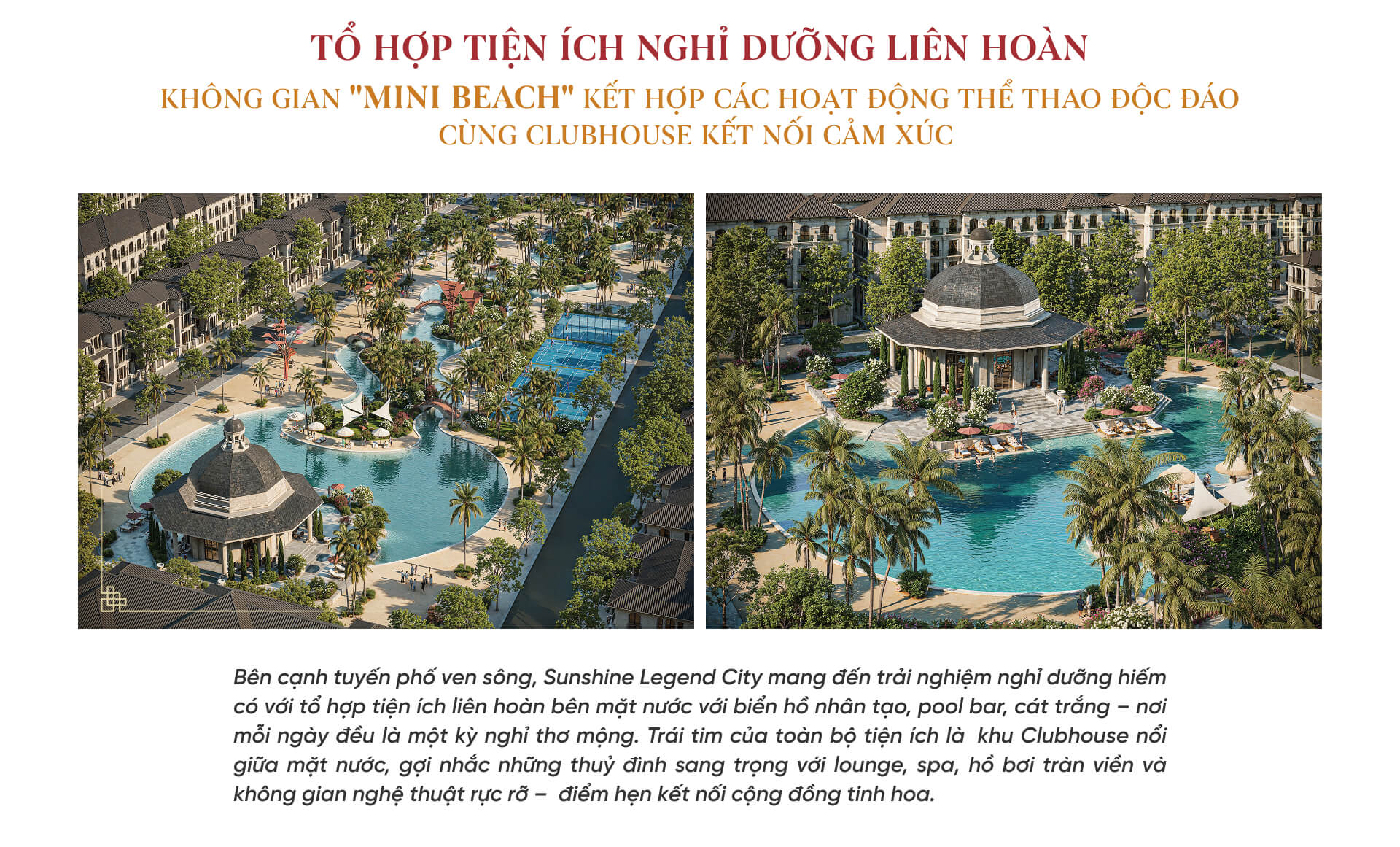 tiện ích dự án sunshine legend city hưng yên