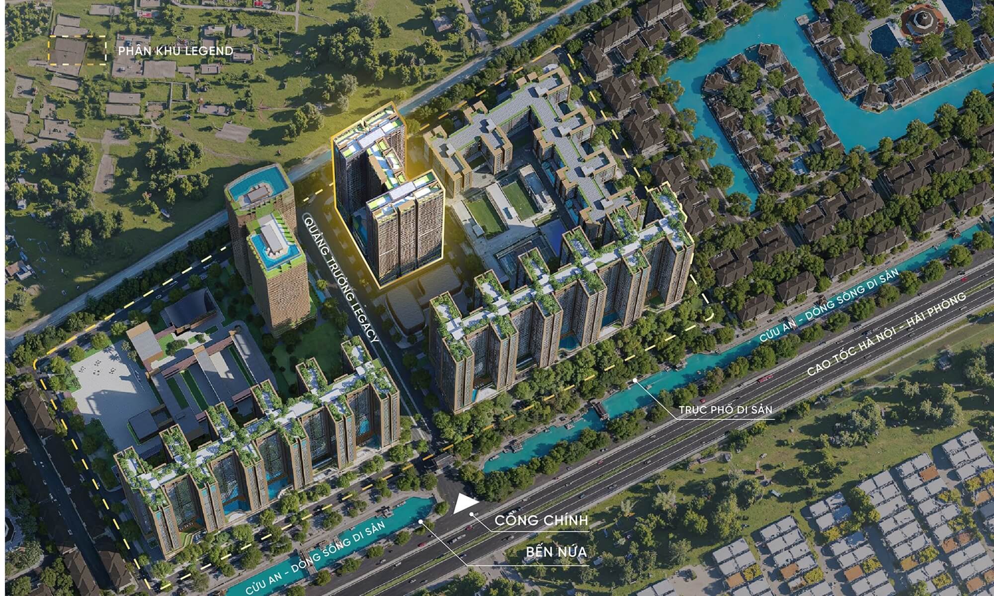 tòa s1 phân khu legend dự án sunshine legend city hưng yên