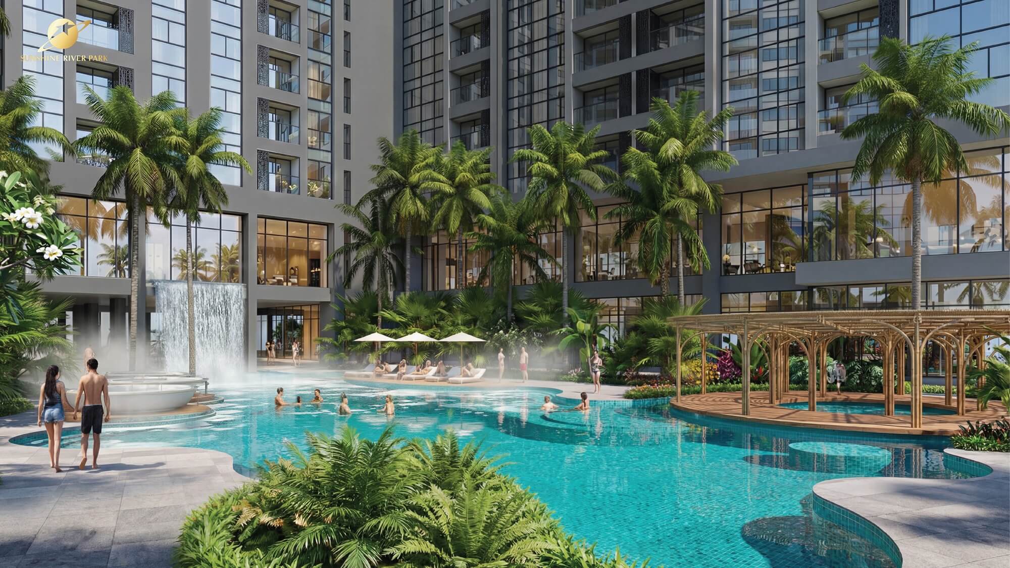 tiện ích dự án sunshine river park ciputra